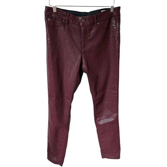 Vince Camuto Wax Jeans Red 8 - Picture 1 of 5